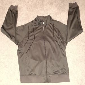 Nike Full Zip Jacket - XL - Black/Grey - Pockets